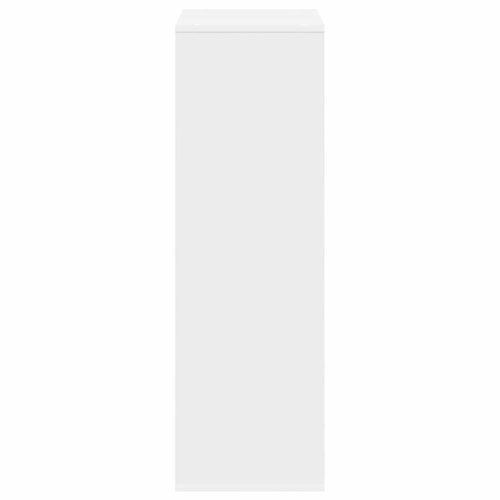Πλαϊνό γραφείο με συρτάρι Λευκό 35 x 32 x 99,5 εκ - Pakobazaar