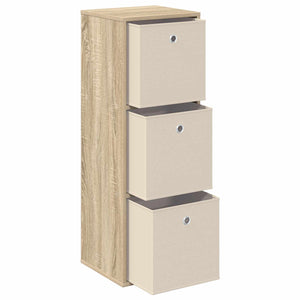Πλαϊνό γραφείο με συρτάρι Δρύς Sonoma 35 x 32 x 99,5 εκ - Pakobazaar