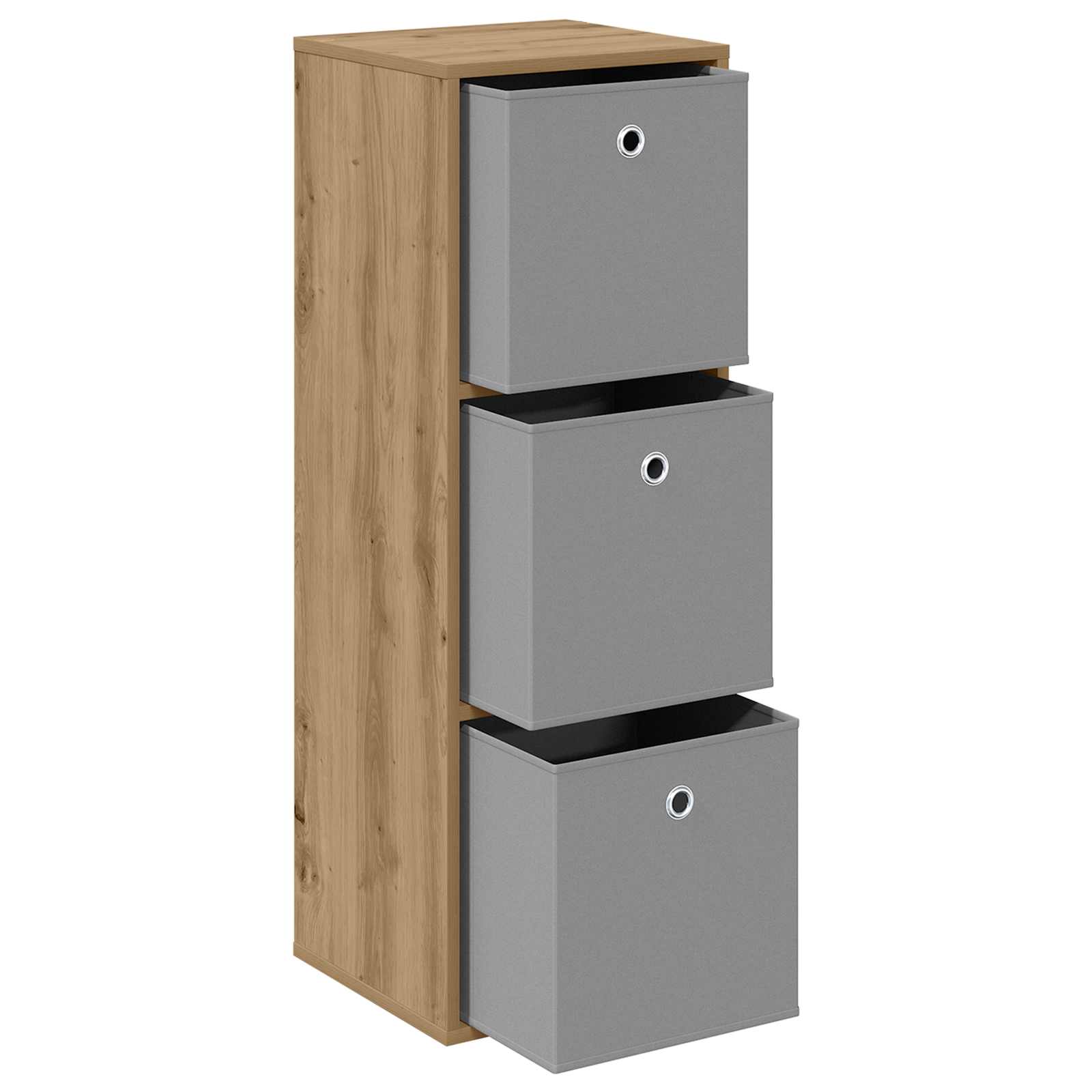 Πλαϊνό γραφείο με συρτάρι Artisan Oak 35 x 32 x 99,5 εκ - Pakobazaar