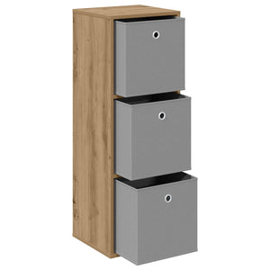 Πλαϊνό γραφείο με συρτάρι Artisan Oak 35 x 32 x 99,5 εκ - Pakobazaar