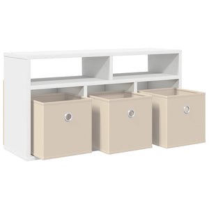 Χαμηλό γραφείο με συρτάρι Λευκό 72 x 22,5 x 38 εκ - Pakobazaar