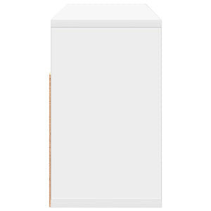 Χαμηλό γραφείο με συρτάρι Λευκό 72 x 22,5 x 38 εκ - Pakobazaar