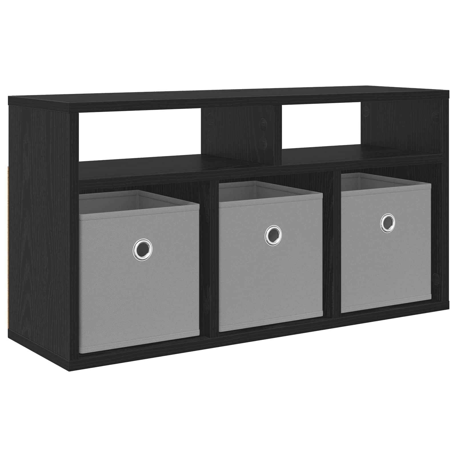 Χαμηλό γραφείο με συρτάρι Μαύρη Οξυά 72 x 22,5 x 38 εκ - Pakobazaar