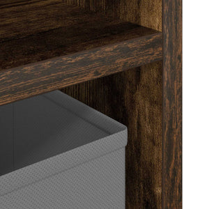 Χαμηλό γραφείο με συρτάρι Καπνιστό Δρύς 72 x 22,5 x 38 εκ - Pakobazaar