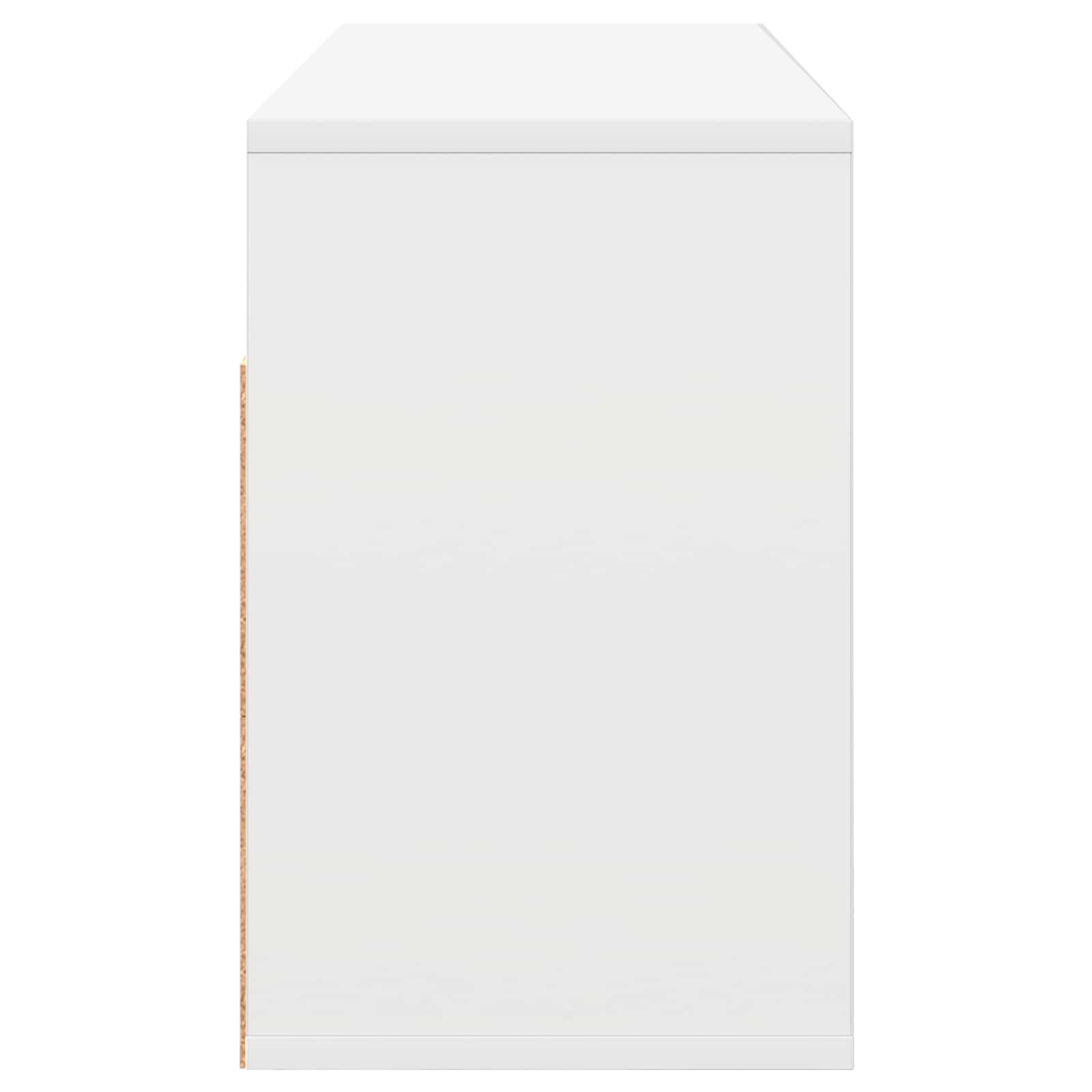Χαμηλό γραφείο με συρτάρι Λευκό 87 x 27,5 x 43 εκ - Pakobazaar