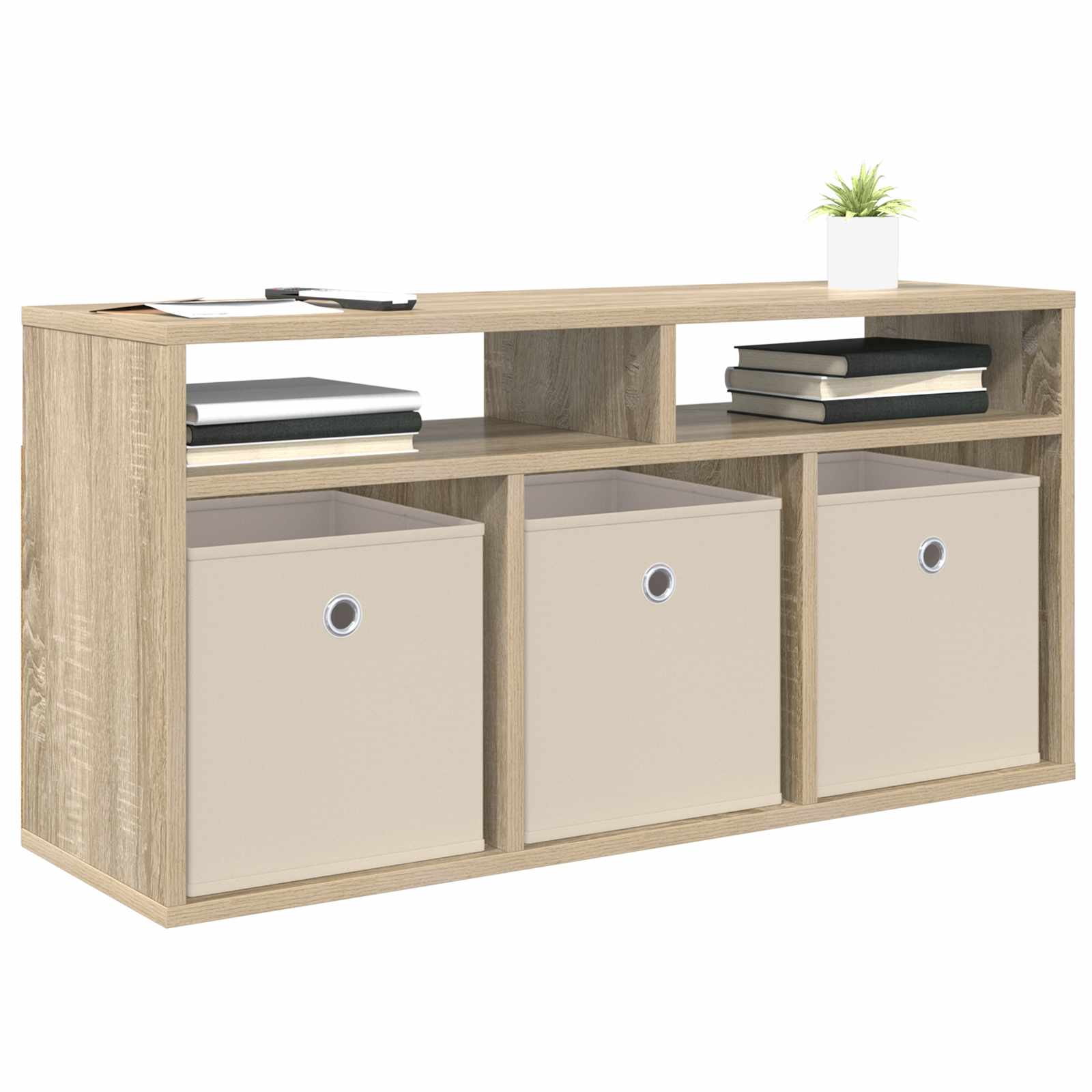 Χαμηλό γραφείο με συρτάρι Δρύς Sonoma 87 x 27,5 x 43 εκ - Pakobazaar