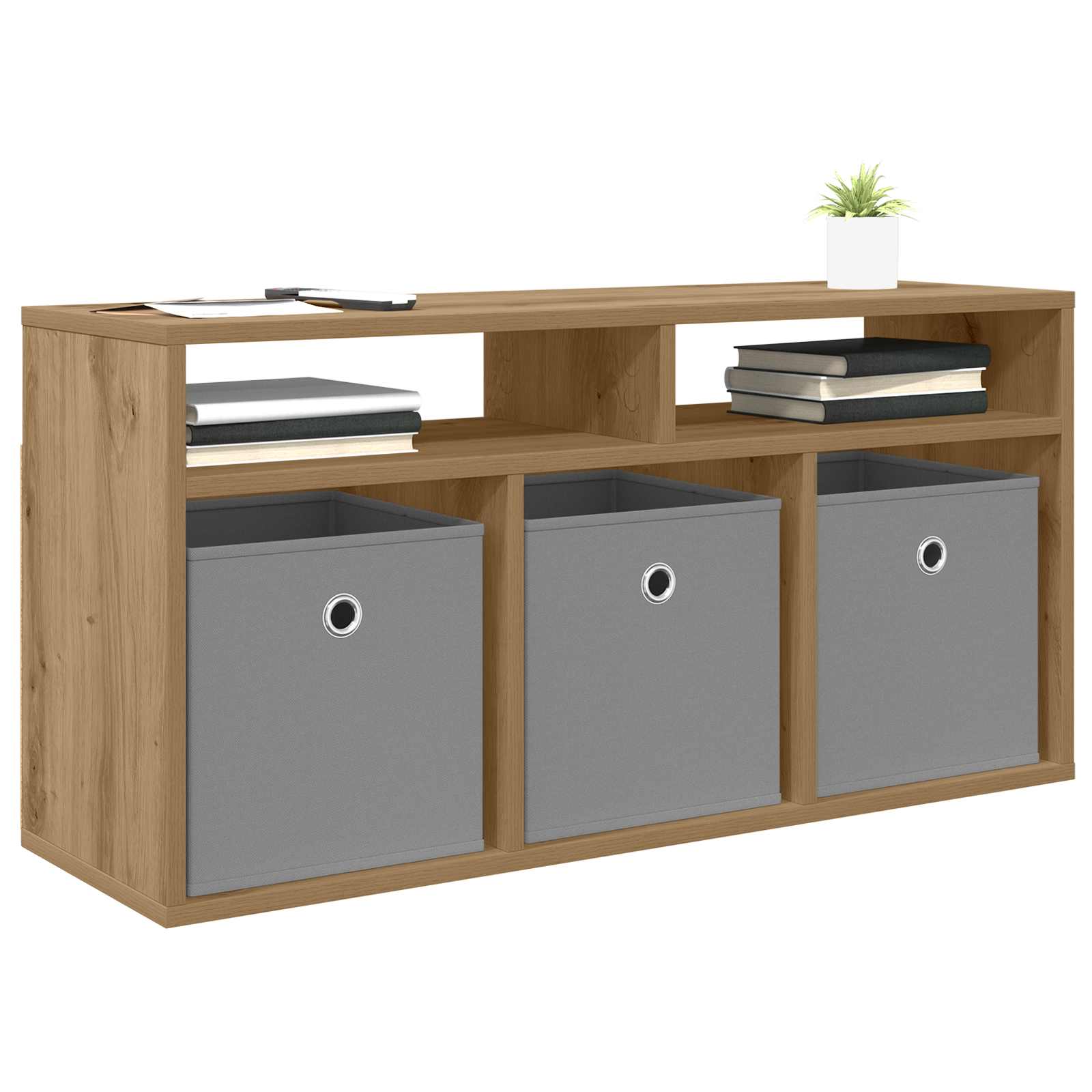 Χαμηλό γραφείο με συρτάρι Artisan Oak 87 x 27,5 x 43 εκ - Pakobazaar