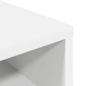 Χαμηλό γραφείο με συρτάρι Λευκό 102 x 32 x 48,5 εκ. - Pakobazaar