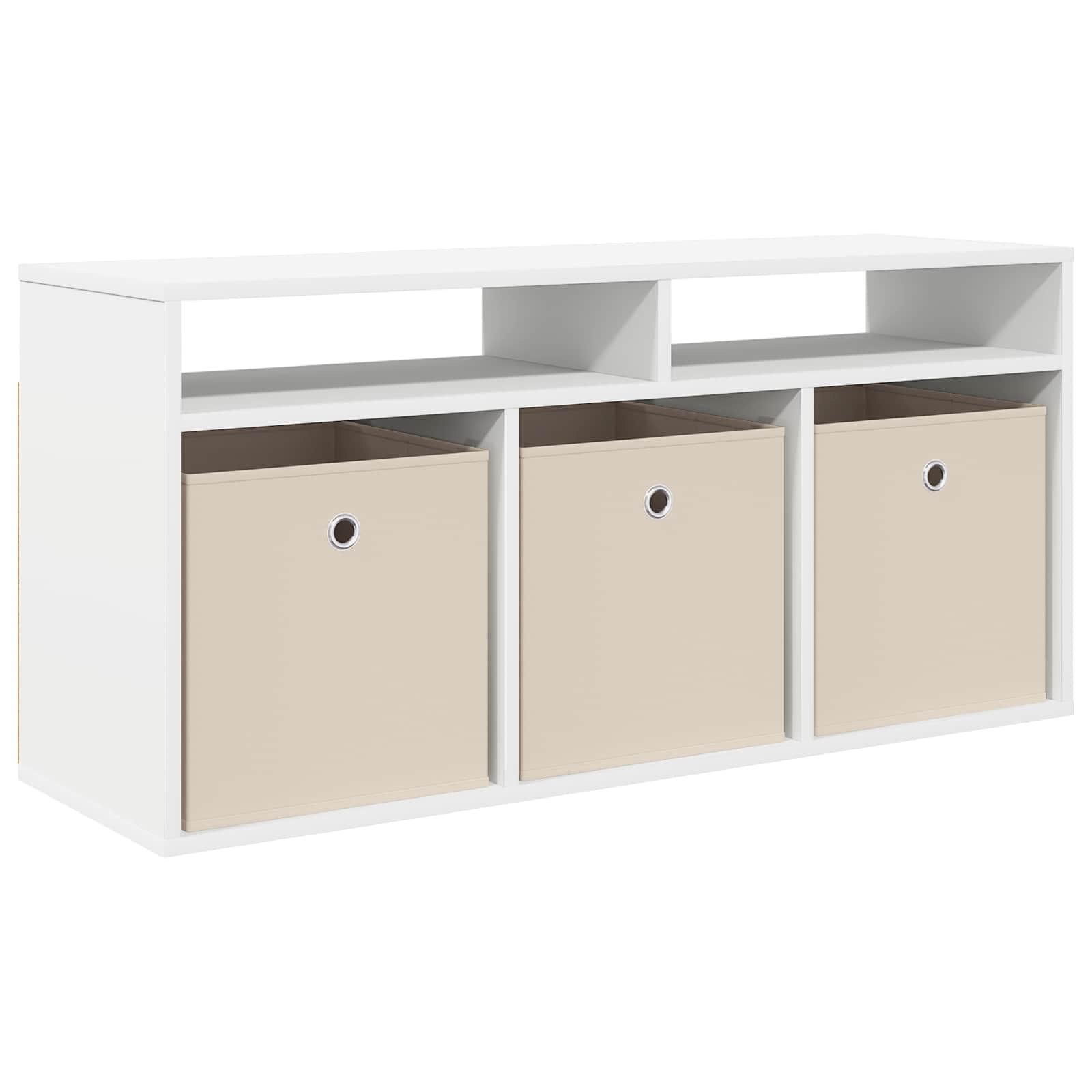 Χαμηλό γραφείο με συρτάρι Λευκό 102 x 32 x 48,5 εκ. - Pakobazaar