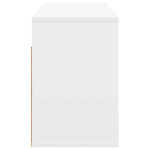 Χαμηλό γραφείο με συρτάρι Λευκό 102 x 32 x 48,5 εκ. - Pakobazaar