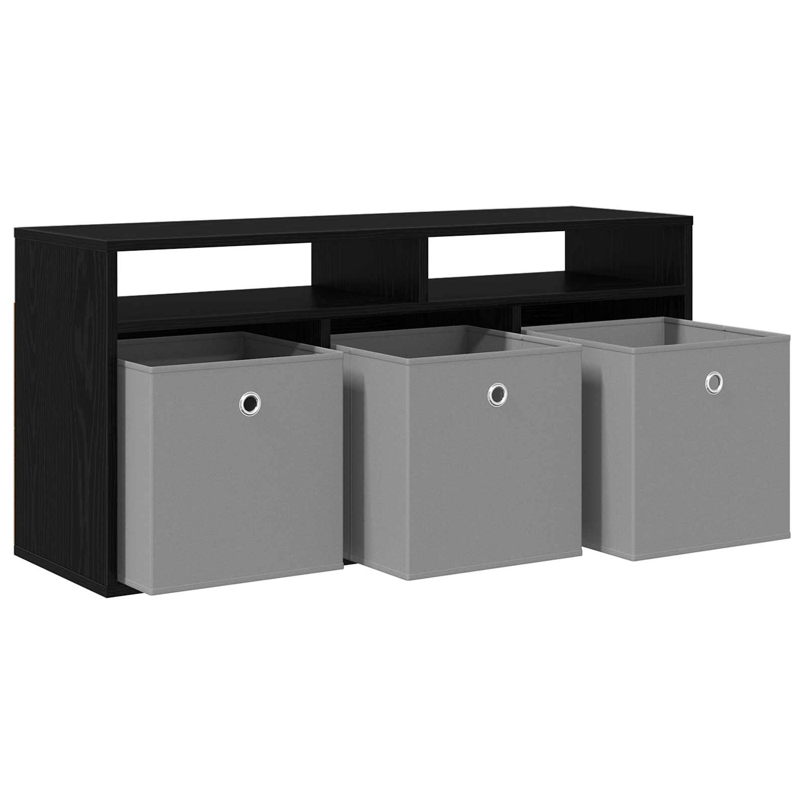 Χαμηλό γραφείο με συρτάρι Μαύρη Οξυά 102 x 32 x 48,5 εκ. - Pakobazaar