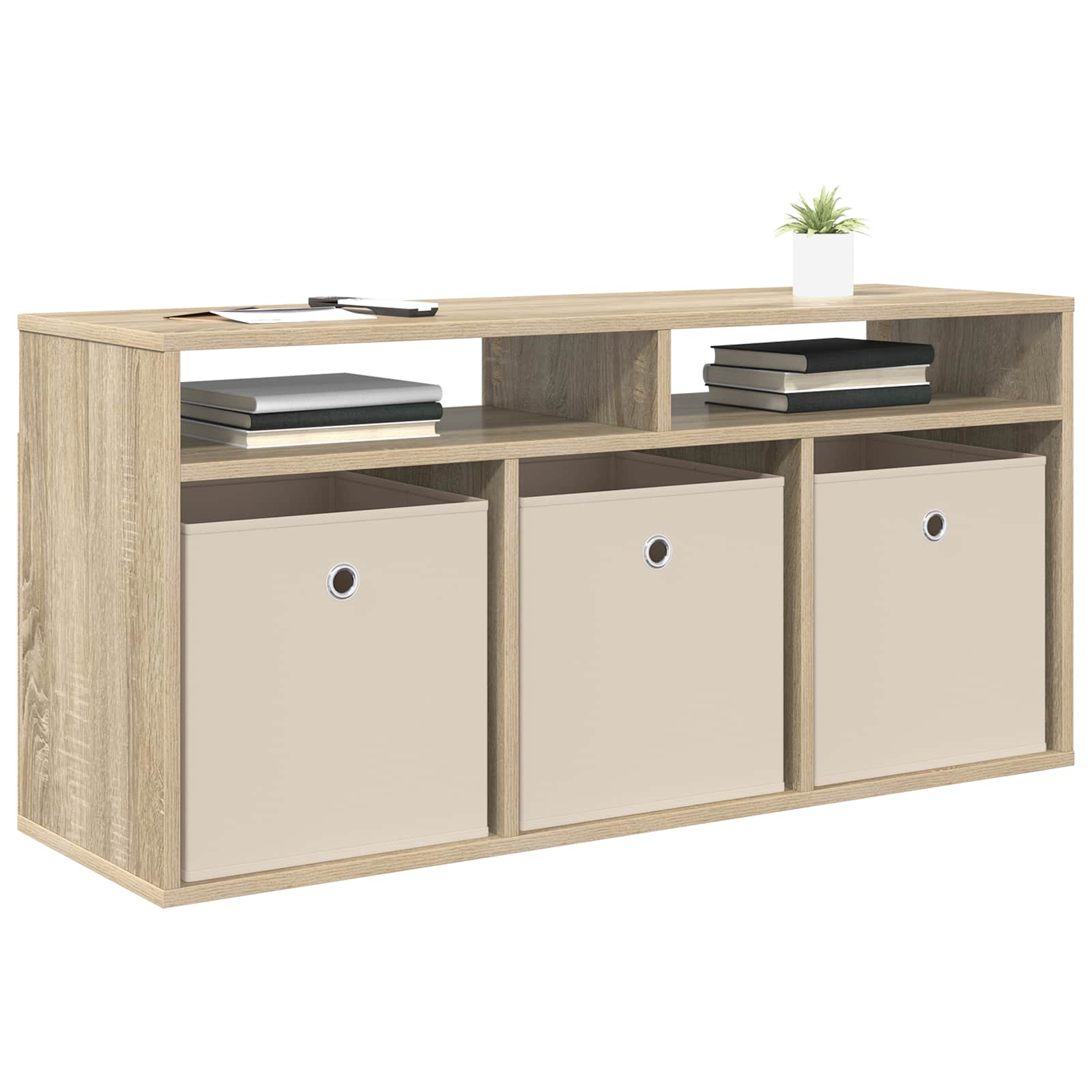 Χαμηλό γραφείο με συρτάρι Δρύς Sonoma 102 x 32 x 48 εκ. - Pakobazaar
