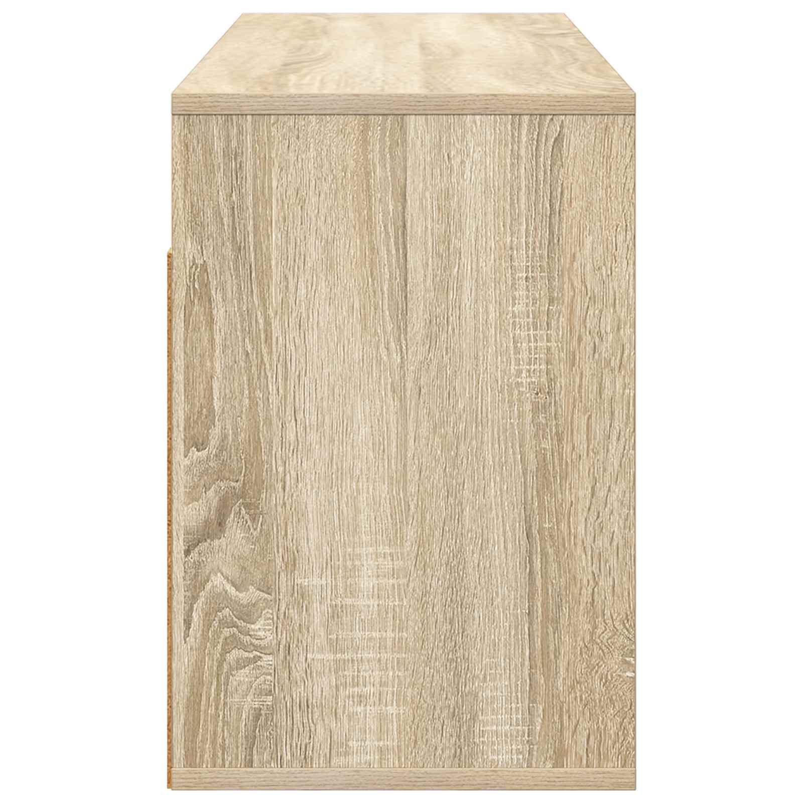 Χαμηλό γραφείο με συρτάρι Δρύς Sonoma 102 x 32 x 48 εκ. - Pakobazaar