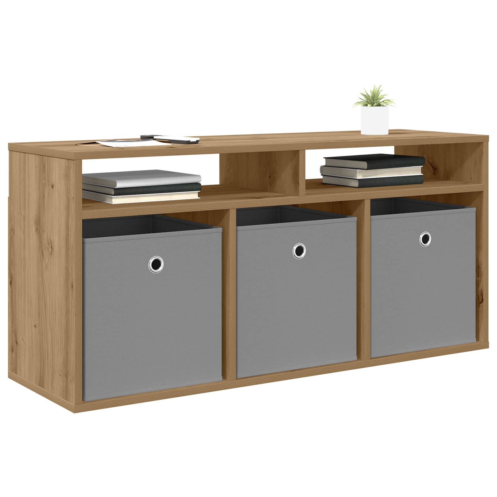 Χαμηλό γραφείο με συρτάρι Artisan Oak 102 x 32 x 48,5 εκ. - Pakobazaar