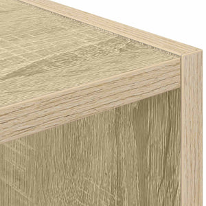 Κομοδίνο με συρτάρι 2 pcs Δρύς Sonoma 25,5 x 22 x 49,5 εκ - Pakobazaar