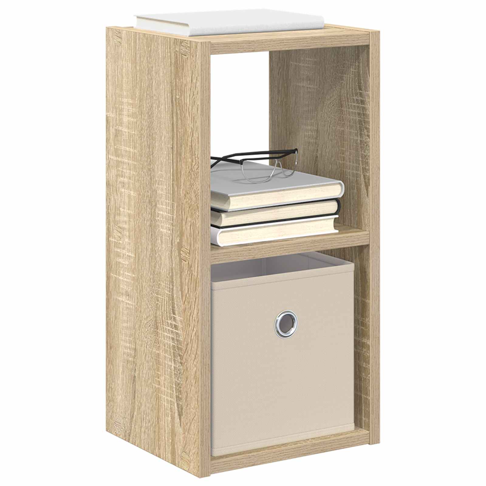 Κομοδίνο με συρτάρι 2 pcs Δρύς Sonoma 25,5 x 22 x 49,5 εκ - Pakobazaar