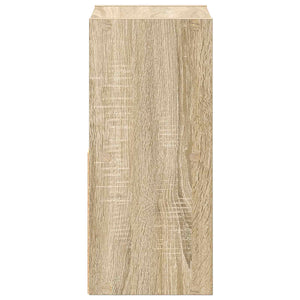 Κομοδίνο με συρτάρι 2 pcs Δρύς Sonoma 25,5 x 22 x 49,5 εκ - Pakobazaar
