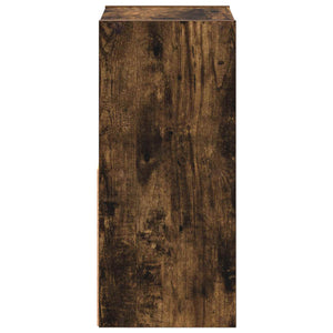Κομοδίνο με συρτάρι 2 pcs Καπνιστό Δρύς 25,5 x 22 x 49,5 εκ - Pakobazaar