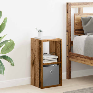 Κομοδίνο με συρτάρι 2 pcs Παλιό ξύλο 25,5 x 22 x 49,5 εκ - Pakobazaar