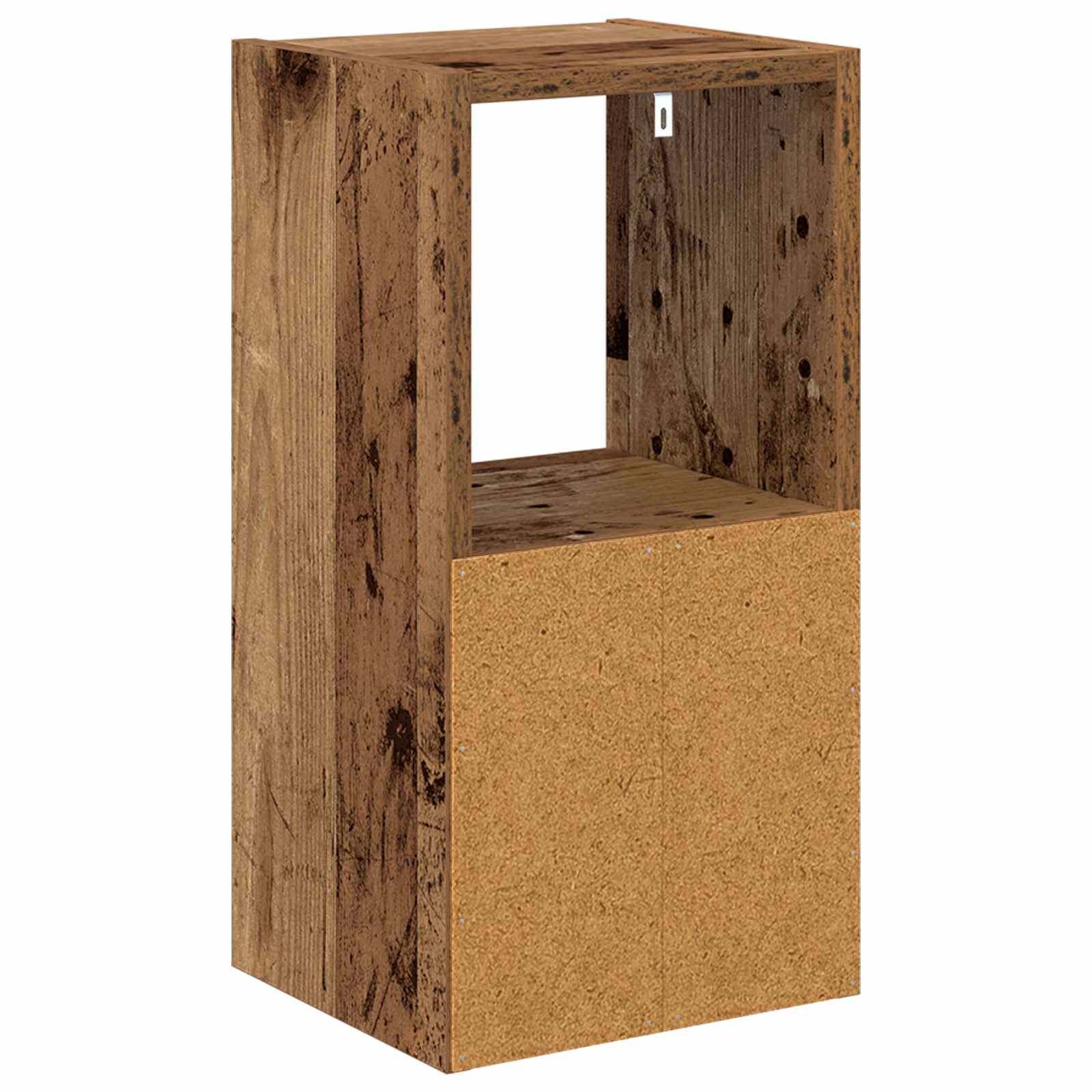 Κομοδίνο με συρτάρι 2 pcs Παλιό ξύλο 25,5 x 22 x 49,5 εκ - Pakobazaar