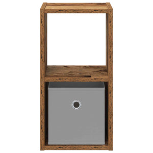 Κομοδίνο με συρτάρι 2 pcs Παλιό ξύλο 25,5 x 22 x 49,5 εκ - Pakobazaar