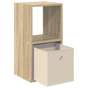Κομοδίνο με συρτάρι 2 pcs Δρύς Sonoma 30,5 x 27 x 59,5 εκ - Pakobazaar