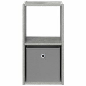 Κομοδίνο με συρτάρι 2 pcs Σκυρόδεμα Γκρι 30,5 x 27 x 59,5 εκ - Pakobazaar