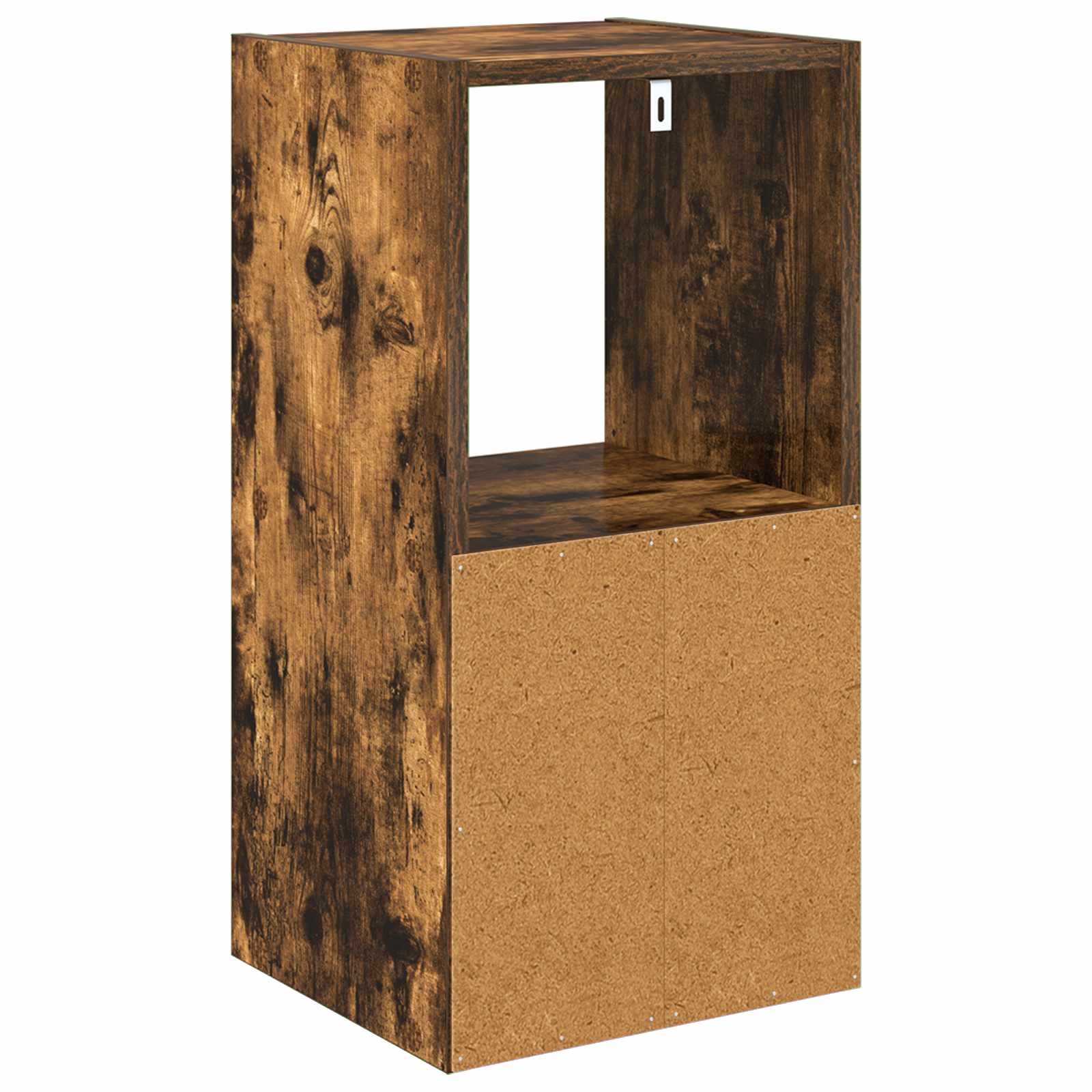 Κομοδίνο με συρτάρι 2 pcs Καπνιστό Δρύς 30,5 x 27 x 59,5 εκ - Pakobazaar