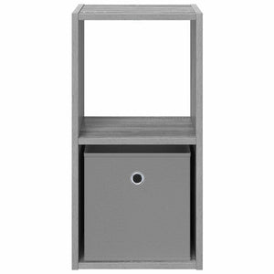 Κομοδίνο με συρτάρι 2 pcs Γκρίζο Σονομα 30,5 x 27 x 59,5 εκ - Pakobazaar