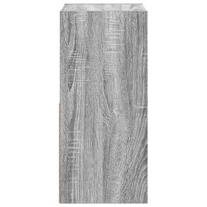 Κομοδίνο με συρτάρι 2 pcs Γκρίζο Σονομα 30,5 x 27 x 59,5 εκ - Pakobazaar