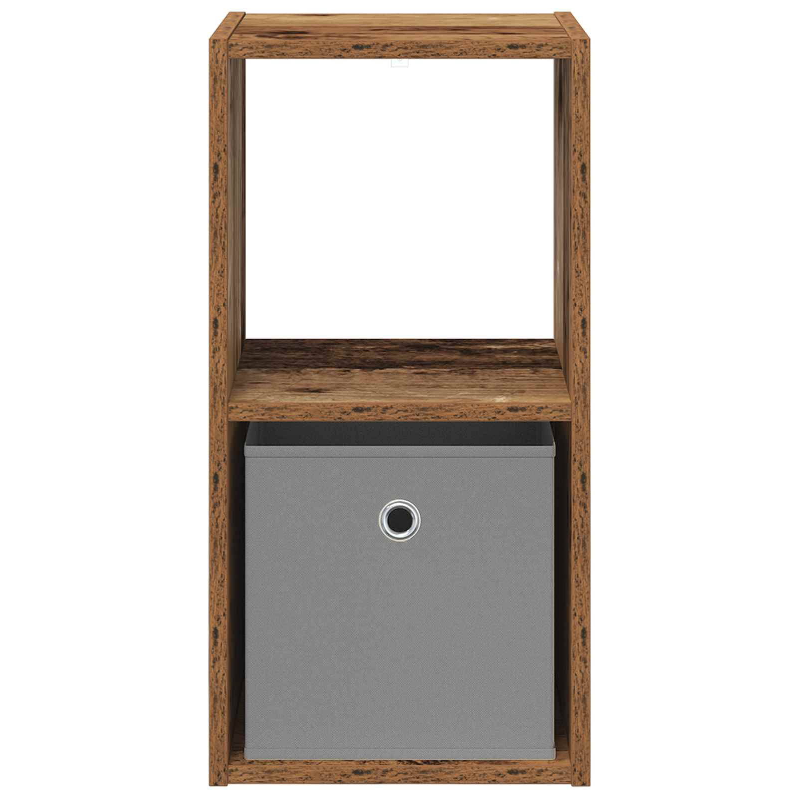 Κομοδίνο με συρτάρι 2 pcs Παλιό ξύλο 30,5 x 27 x 59,5 εκ - Pakobazaar