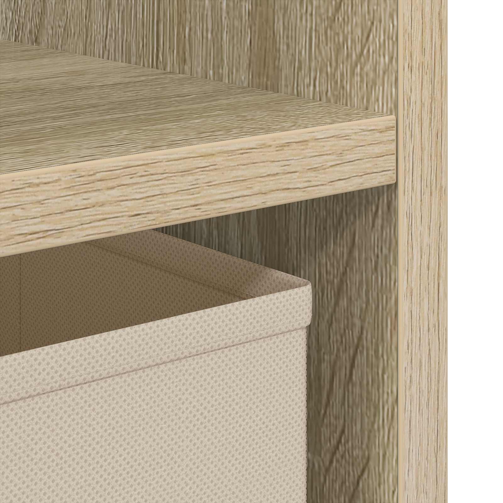 Κομοδίνο 2 pcs Δρύς Sonoma 35 x 32 x 68,5 εκ Επεξεργασμένο ξύλο - Pakobazaar