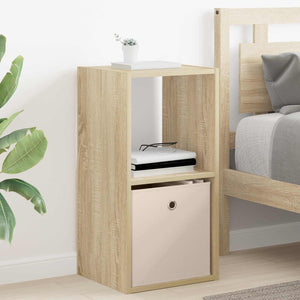 Κομοδίνο 2 pcs Δρύς Sonoma 35 x 32 x 68,5 εκ Επεξεργασμένο ξύλο - Pakobazaar