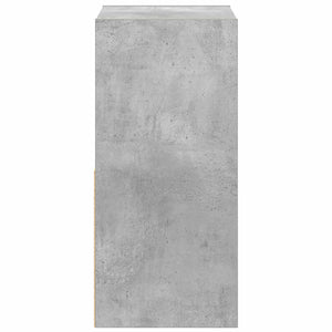 Κομοδίνο με συρτάρι 2 pcs Σκυρόδεμα Γκρι 35 x 32 x 68,5 εκ - Pakobazaar