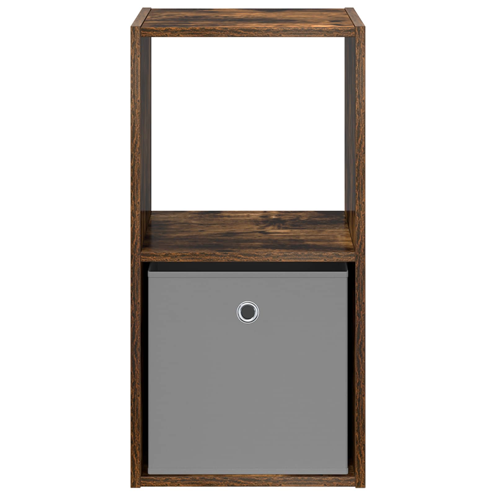Κομοδίνο με συρτάρι 2 pcs Καπνιστό Δρύς 35 x 32 x 68,5 εκ - Pakobazaar