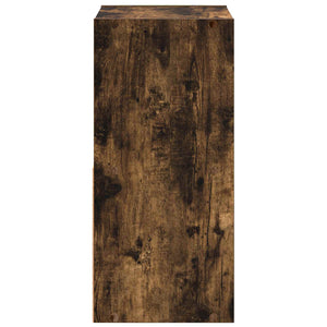 Κομοδίνο με συρτάρι 2 pcs Καπνιστό Δρύς 35 x 32 x 68,5 εκ - Pakobazaar