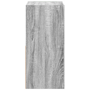 Κομοδίνο με συρτάρι 2 pcs Γκρίζο Σονομα 35 x 32 x 68,5 εκ - Pakobazaar