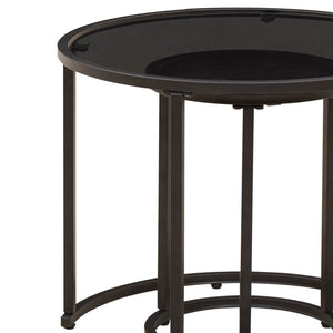 Σετ Τραπεζιού Για Καφέ 2 pcs 55 x 55 x 45 cm ατσάλι - Pakobazaar