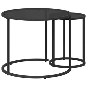 Σετ Τραπεζιού Για Καφέ 2 pcs 55 x 55 x 45 cm ατσάλι - Pakobazaar