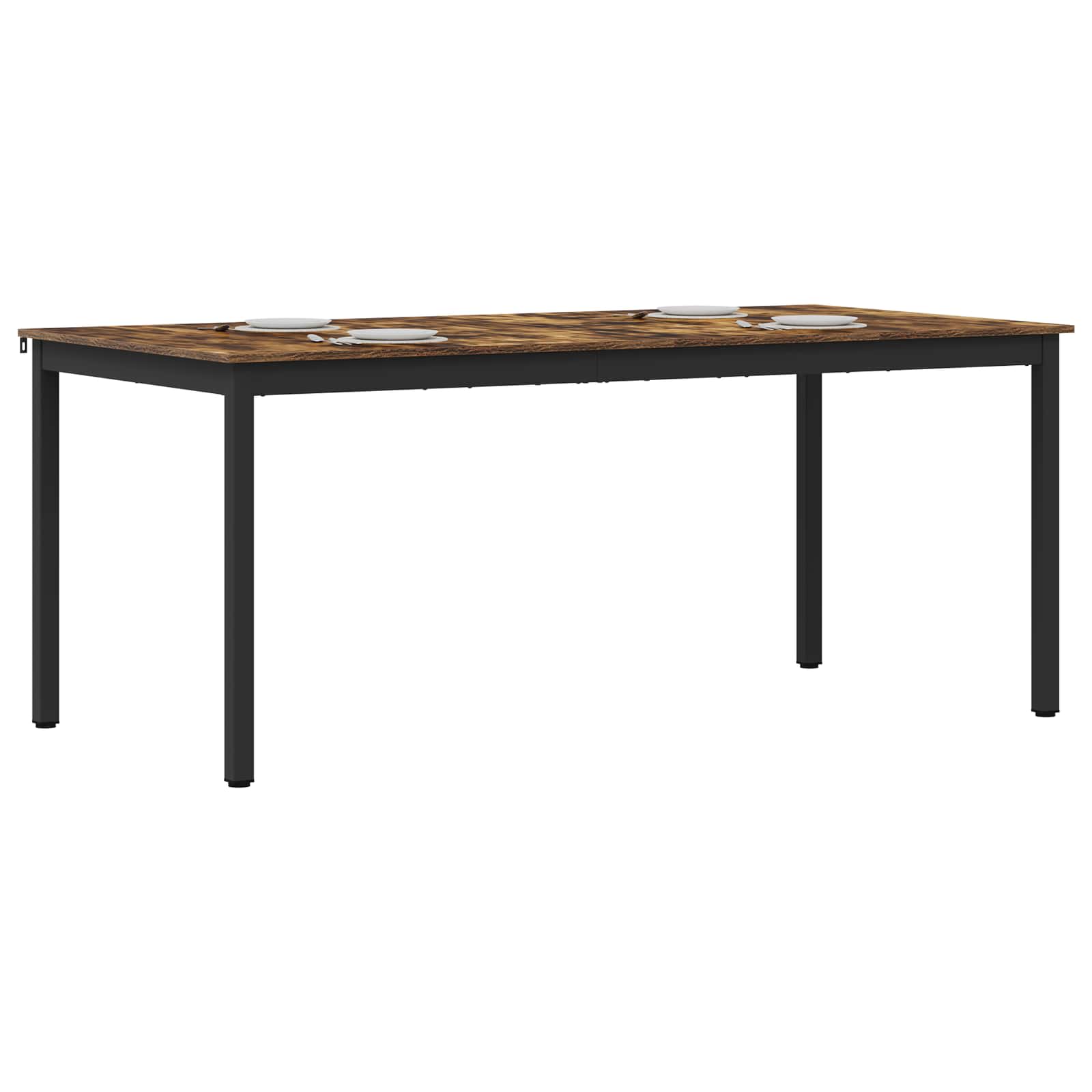 Τραπεζαρίες 2 pcs 180 x 90 x 75 cm Επεξεργασμένο ξύλο