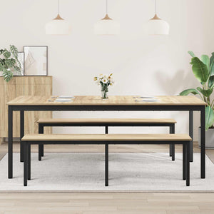 Τραπεζαρίες 200 x 100 x 75 cm Επεξεργασμένο Ξύλο Ορθογώνιος
