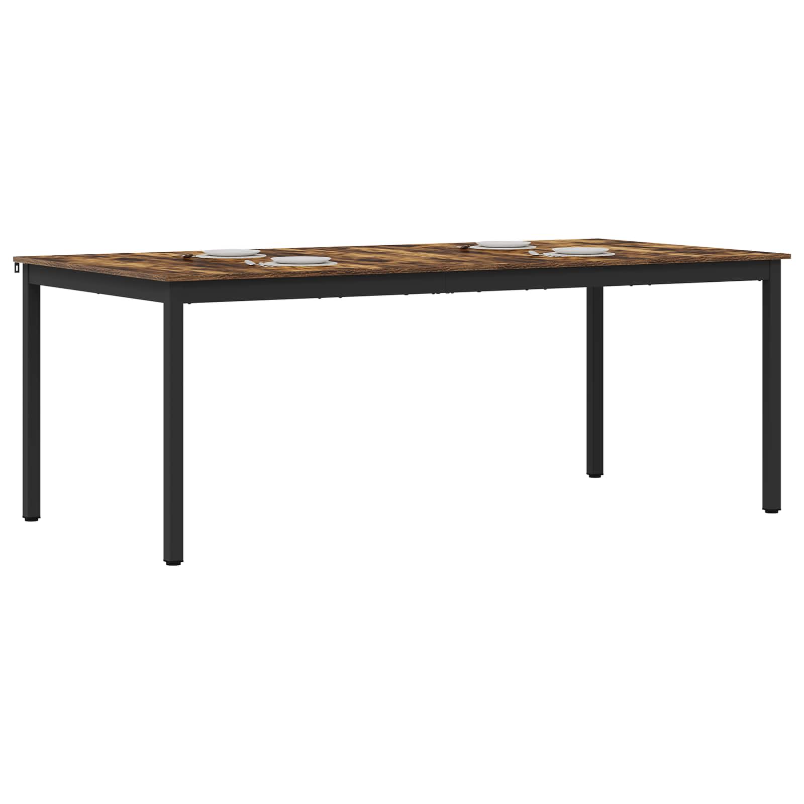 Τραπεζαρίες 200 x 100 x 75 cm Επεξεργασμένο ξύλο Ορθογώνιος