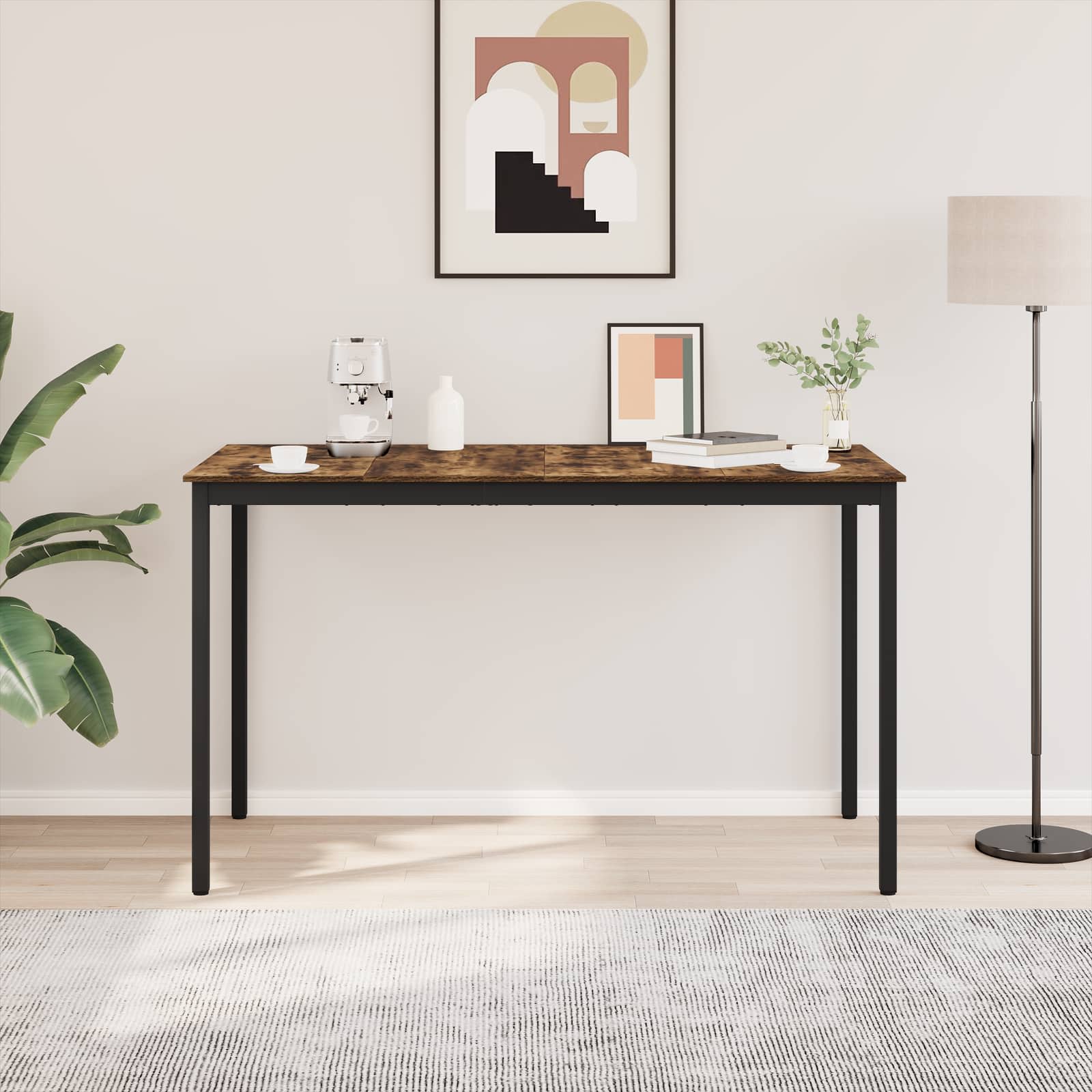 Υποστηρικτικό Τραπεζάκι Μπαρ Επεξεργασμένο ξύλο