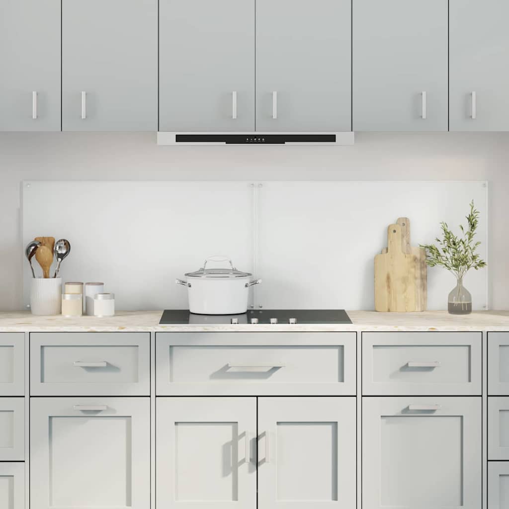 Πλάτη κουζίνας 2 pcs Διαφανές 90 x 50 cm σκληρυμένο γυαλί