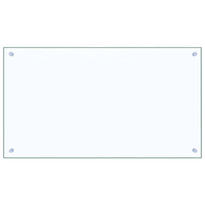 Πλάτη κουζίνας 2 τμχ. Διαφανές 90 x 50 cm σκληρυμένο γυαλί