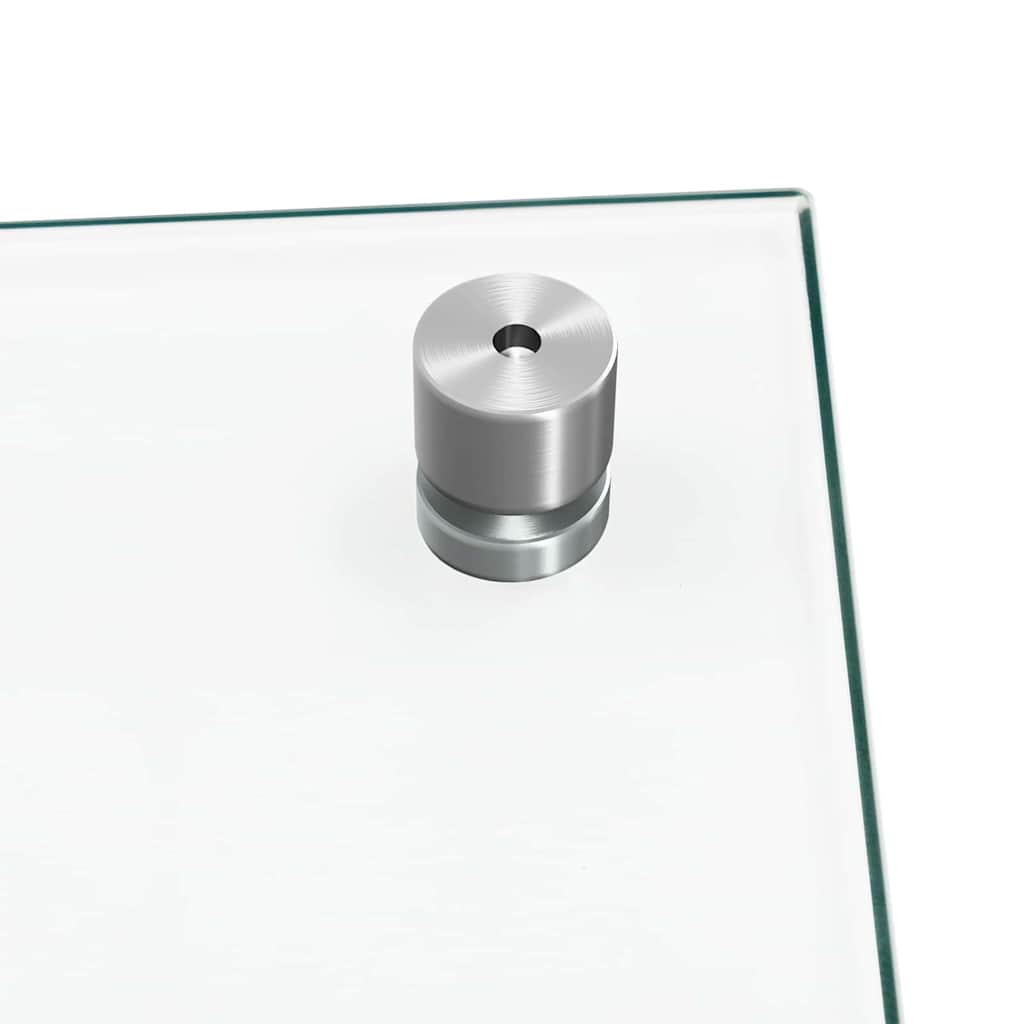 Πίσω Πάνελ Κουζίνας 2 pcs Διαφανές 100 x 40 cm σκληρυμένο γυαλί - Pakobazaar