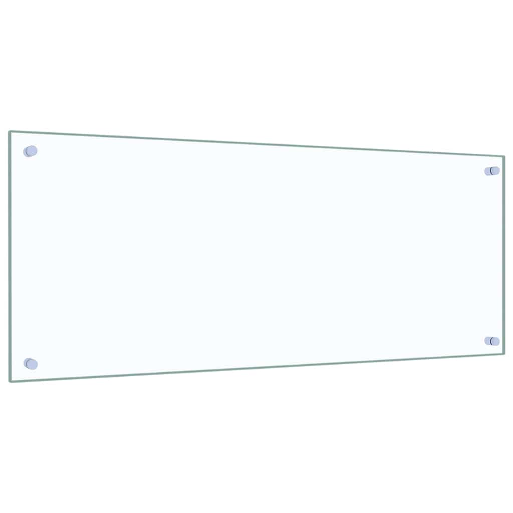 Πίσω Πάνελ Κουζίνας 2 pcs Διαφανές 100 x 40 cm σκληρυμένο γυαλί - Pakobazaar