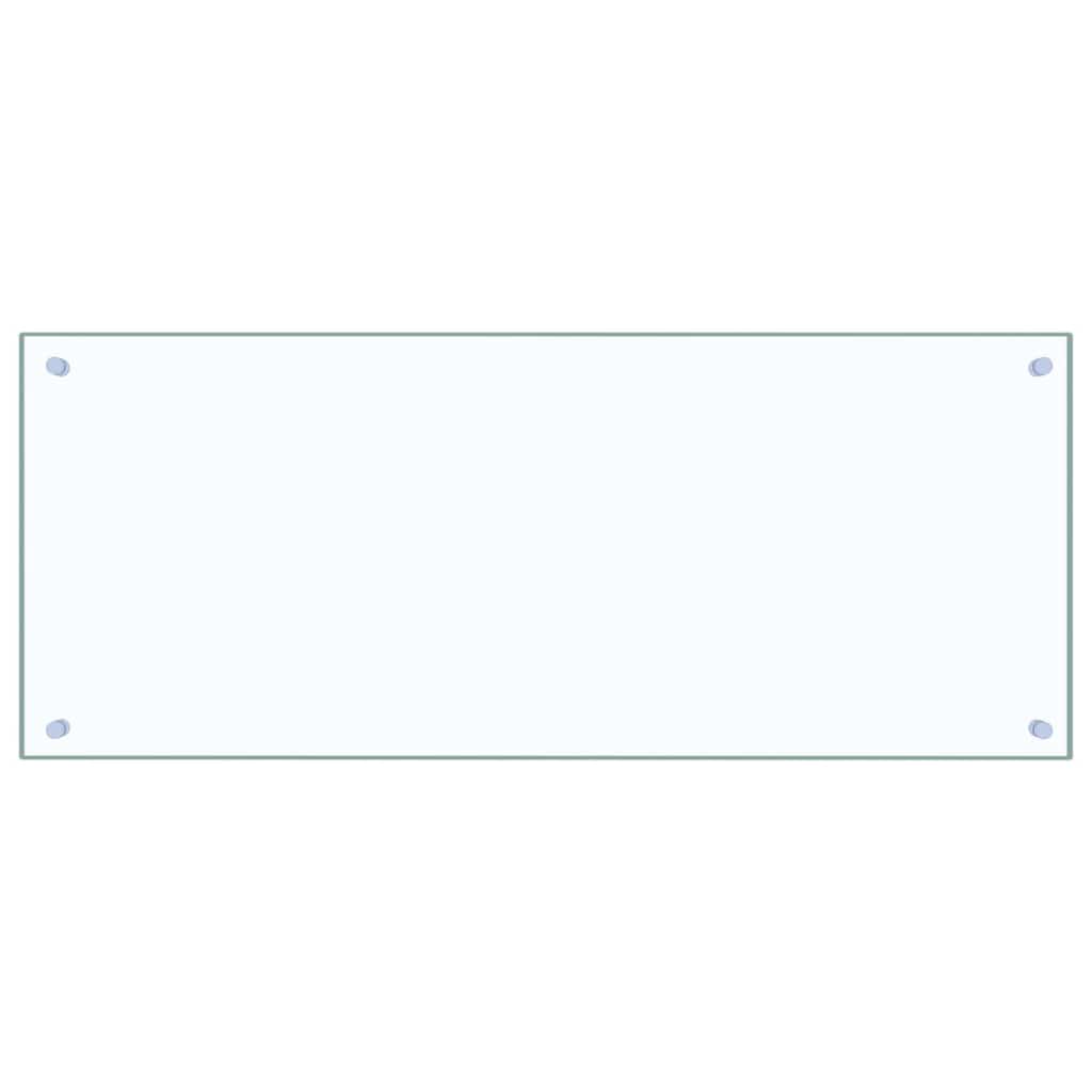 Πίσω Πάνελ Κουζίνας 2 pcs Διαφανές 100 x 40 cm σκληρυμένο γυαλί - Pakobazaar