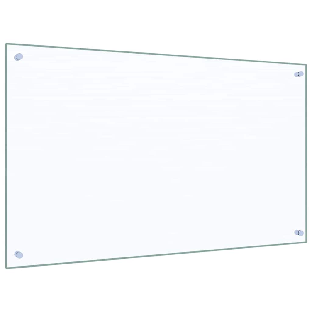 Πλάτη κουζίνας 2 pcs Διαφανές 100 x 60 cm σκληρυμένο γυαλί