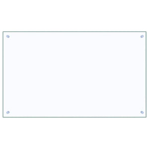 Πλάτη κουζίνας 2 τμχ. Διαφανές 100 x 60 cm σκληρυμένο γυαλί